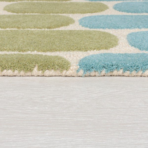 Жълто-зелен вълнен килим , 160 x 230 cm Fossil - Flair Rugs-image-3
