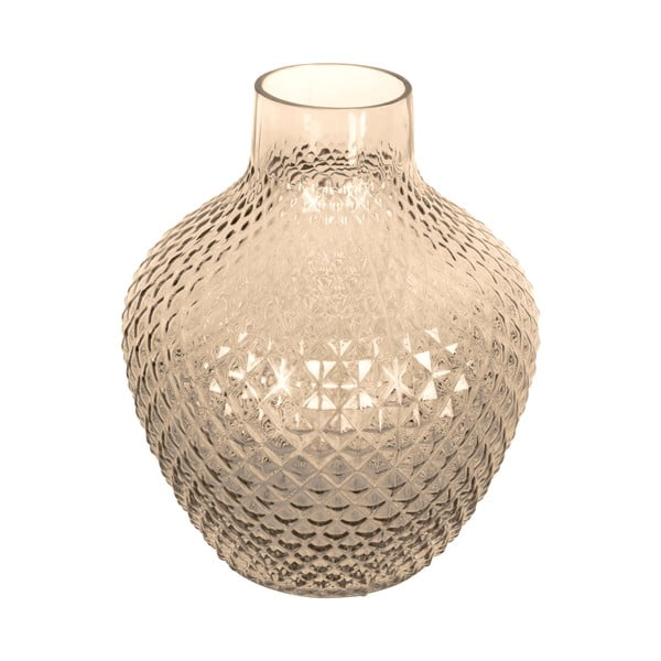 Светлокафява стъклена ваза Delight - PT LIVING
