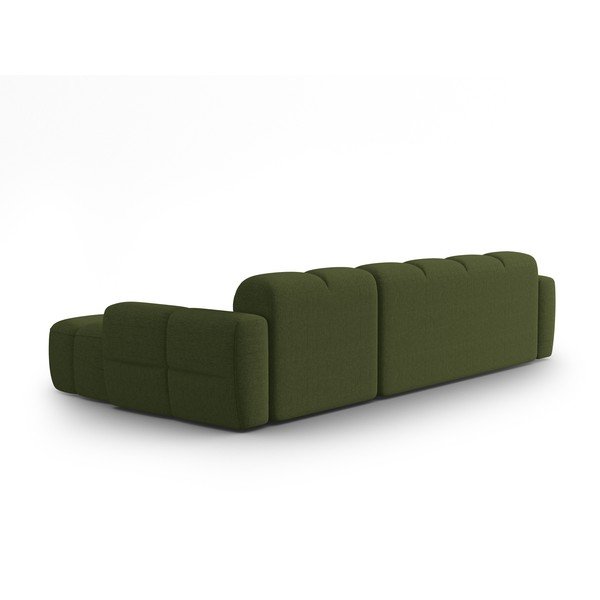 Зелен ъглов диван Lisa – Micadoni Home-image-4