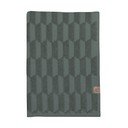 Тъмнозелена памучна кърпа 50x95 cm Geo - Mette Ditmer Denmark