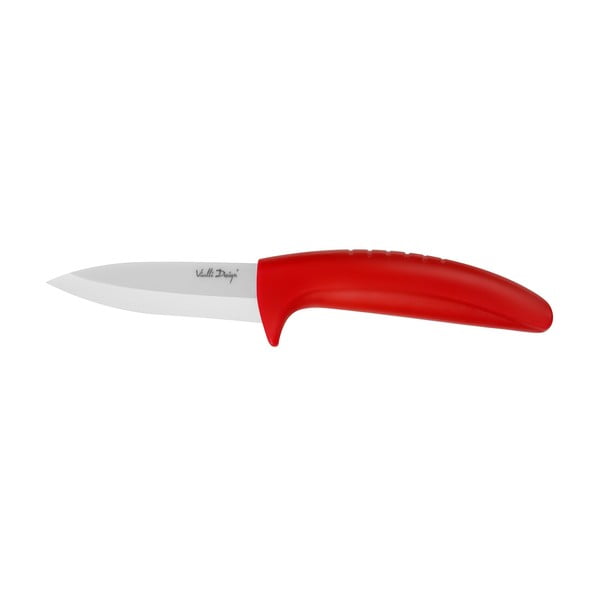 Keramický krájecí nůž, 7,5 cm, červený
