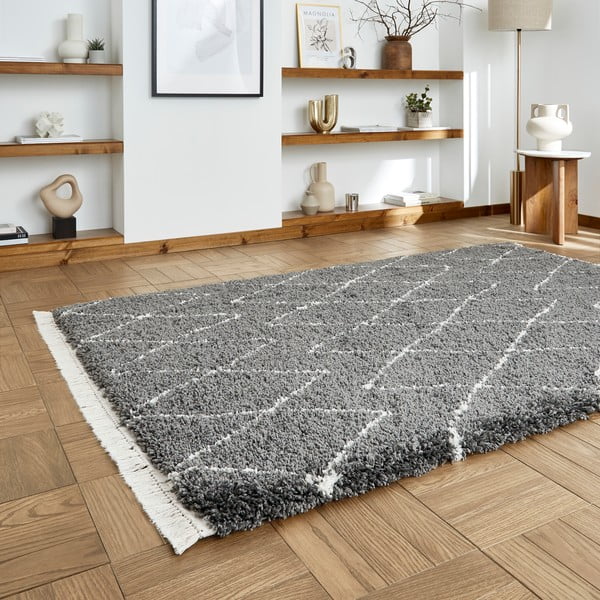 Тъмносив килим 120x170 cm Boho – Think Rugs-image-2