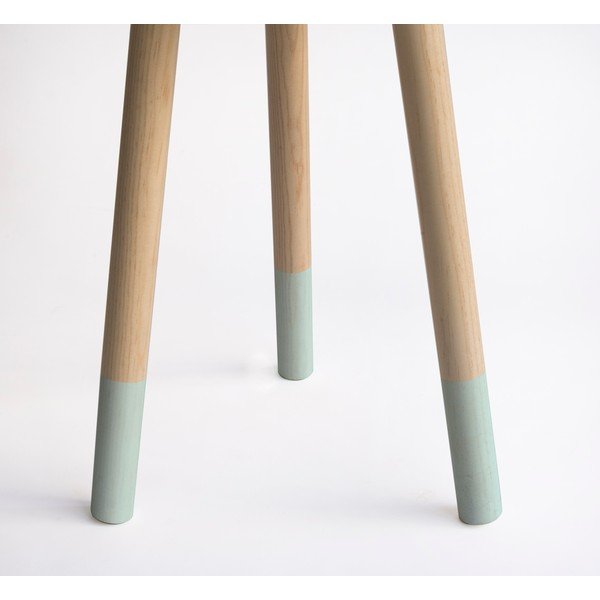 Синя дървена табуретка Calcetines - Little Nice Things-image-1