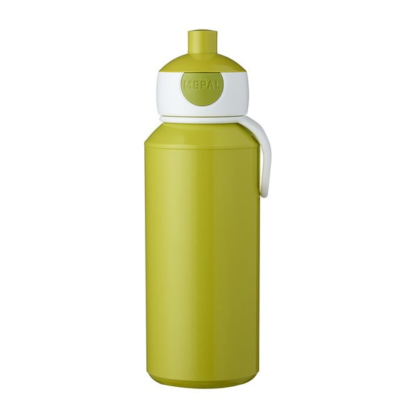 Бутилка за вода, зелена като лайм, 400 ml Pop-Up - Mepal