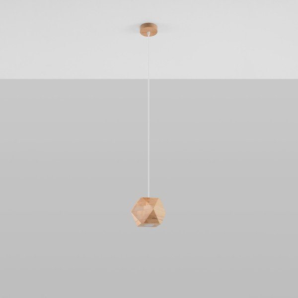 Висяща лампа в естествен цвят ø 12 cm Vige - Sollux-image-2