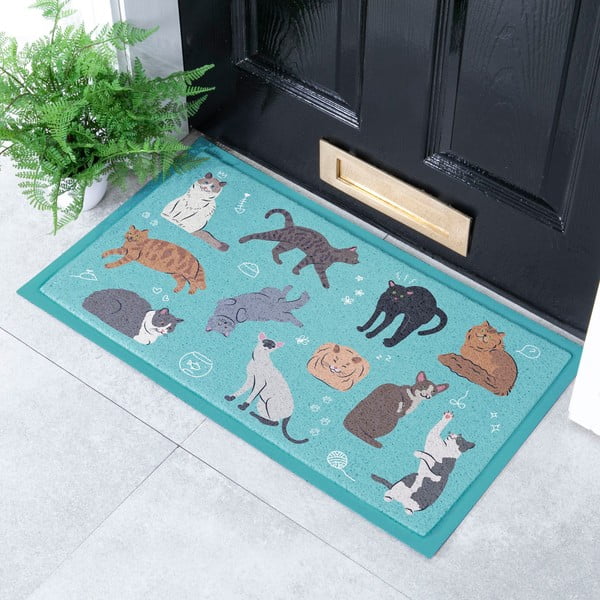 Изтривалка 40x70 cm Cats – Artsy Doormats-image-1
