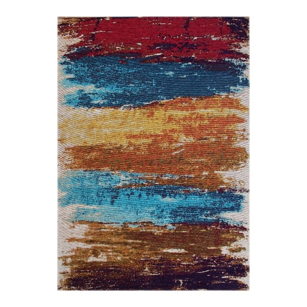Килим Еко килими Цветни абстрактни, 135 x 200 cm - Eko Halı