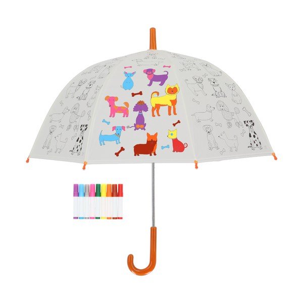 Детски чадър PIY: Dogs – Esschert Design-image-1