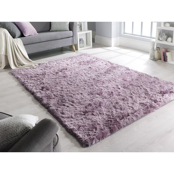 Лилав тефтер за сенки, 75 x 150 cm - Flair Rugs-image-1