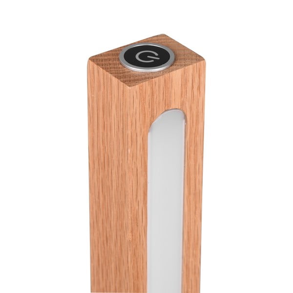 Черно-естествена LED подова лампа (височина 115 cm) Bellari – Trio-image-4