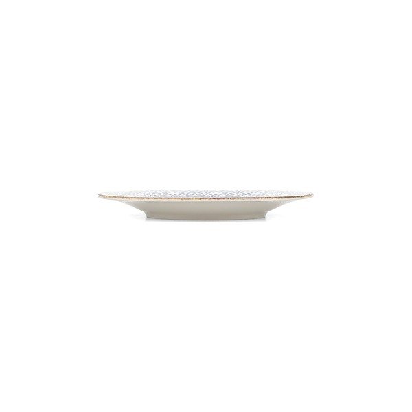 Бяла/синя порцеланова чинийка ø 14 cm Azul – BonBistro-image-3