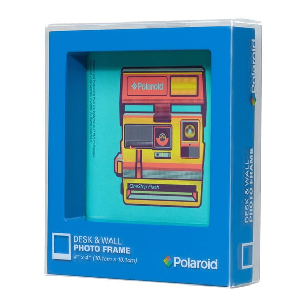 Modrý rámeček na fotografii Polaroid -image-2