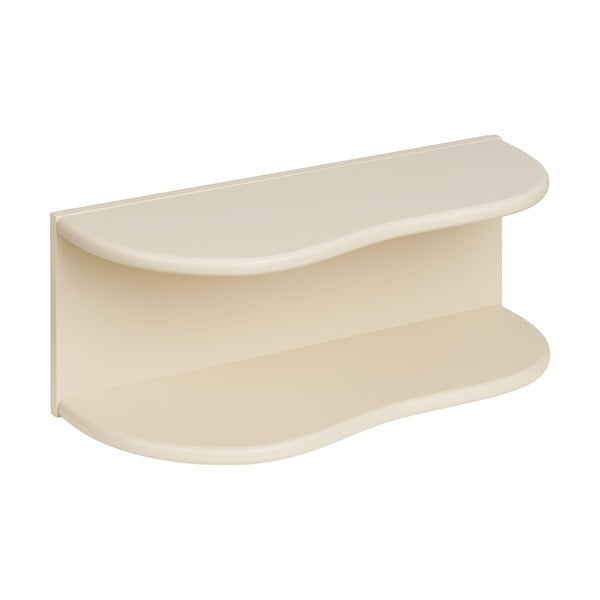 Бежов на няколко нива стенен рафт 44 cm Botta – House Nordic