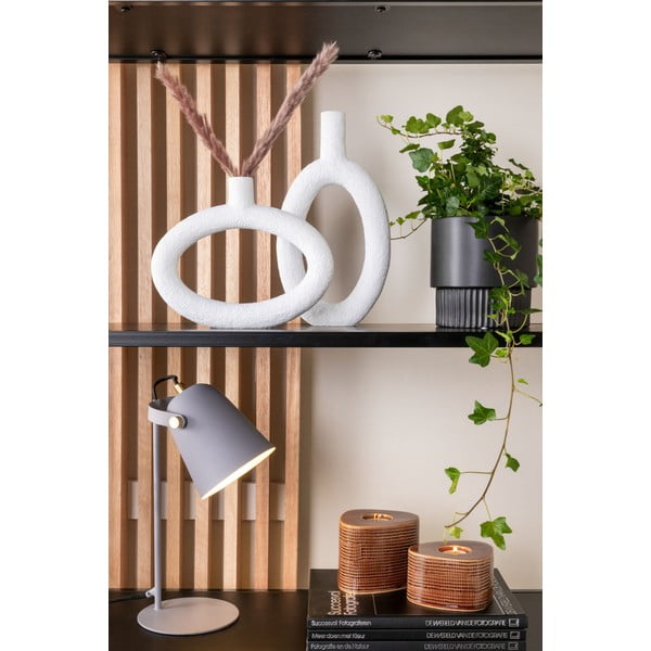 Кремава ваза Овална, височина 20,5 cm Ring - PT LIVING-image-1