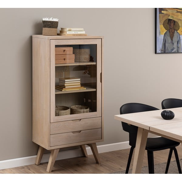 Витрина в дъбов декор 72x145 cm A-Line - Actona-image-1