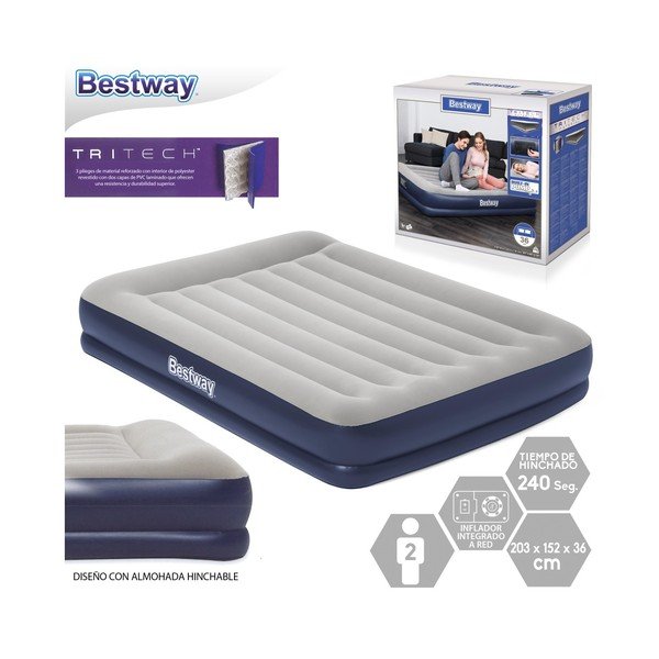 Надуваем матрак – Bestway-image-1