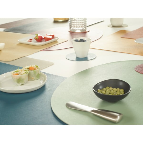 Черна подложка от изкуствена кожа , 33 x 45 cm Togo - ZicZac-image-1