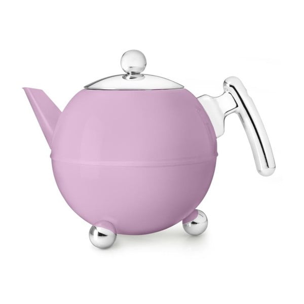 Розова кана за чай Bella Ronde, 1,2 л - Bredemeijer