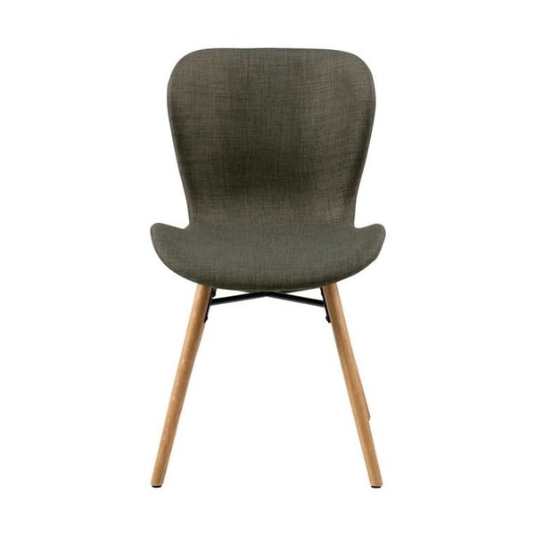 Зелени тапицирани трапезни столове в комплект 2 бр. Batilda – Actona-image-2