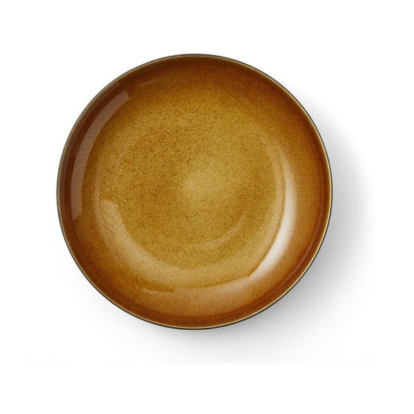 Черна/в кехлибарен цвят глинена купа ø 40 cm Gastro Black/Amber – Bitz-image-3