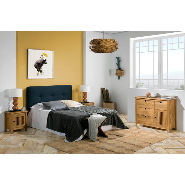 Дървено нощно шкафче Bruna - Marckeric-image-1