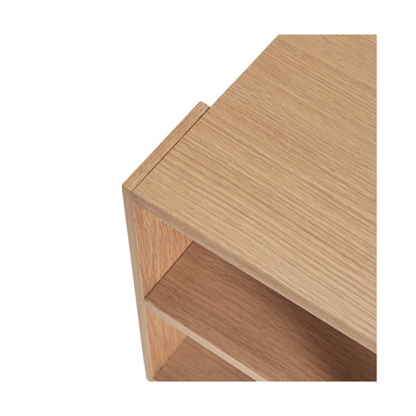 Странична масичка от декор от дъб  37x37 cm Merge – Hübsch-image-3