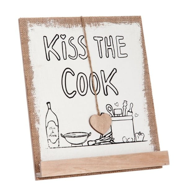 Stojan na kuchařku Kiss the cook