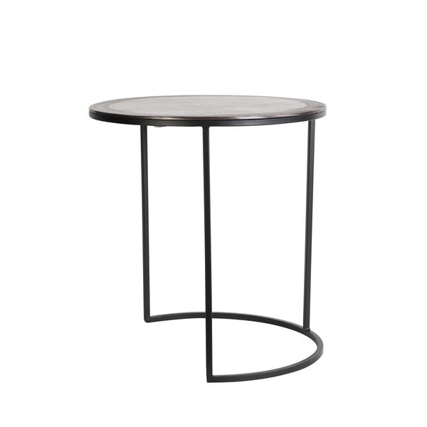 Метални кръгли масички за съхранение в комплект от 2 бр. ø 50 cm Talca - Light & Living-image-3