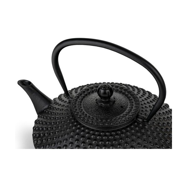 Черен чугунен чайник с цедка 1,25 l Xilin – Bredemeijer-image-1
