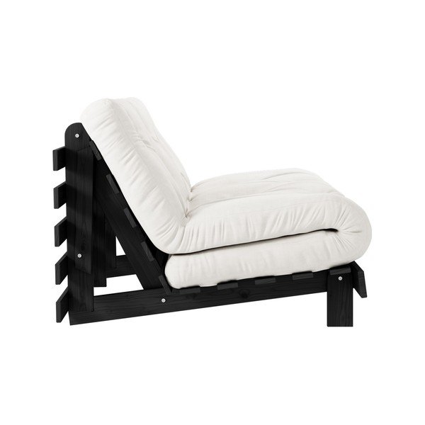 Бял разтегателен диван 140 cm Roots - Karup Design-image-4