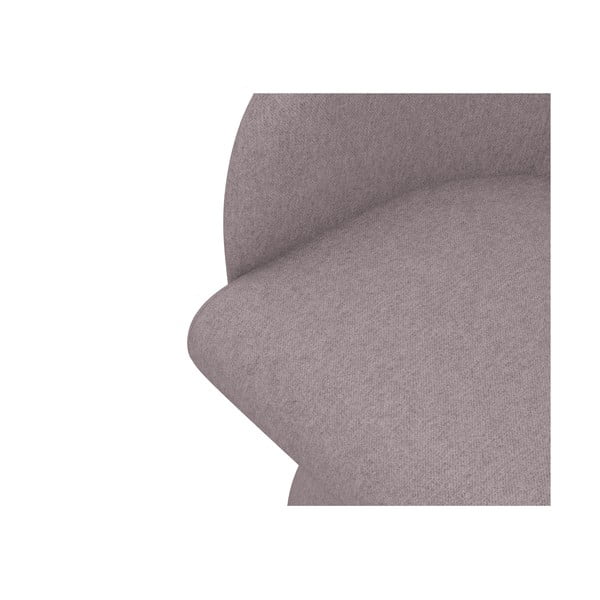 Тапициран трапезен стол в цвят лавандула Kanoa – Makamii-image-4