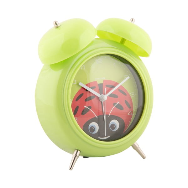 Детски будилник ø 15 cm Peekaboo Ladybug – Karlsson-image-3