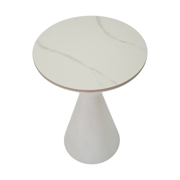 Кръгла странична масичка с керамичен плот ø 44 cm Fush – Mauro Ferretti-image-2