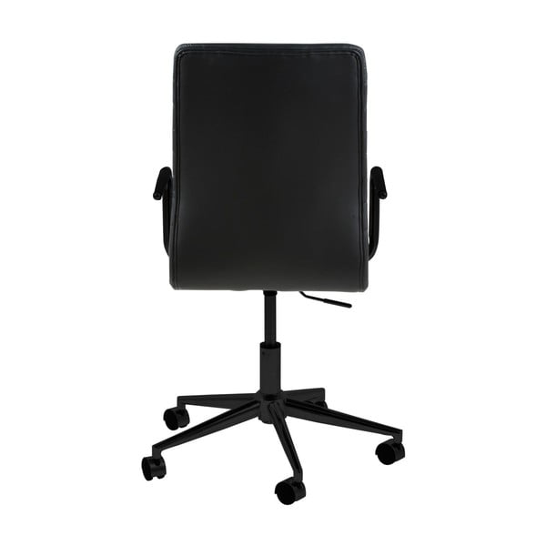 Черен офис стол на колела Wislow Winslow - Actona-image-4