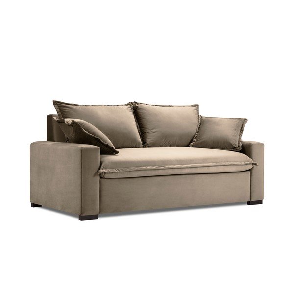 Бежов разтегателен диван Mezzo - Kooko Home-image-2