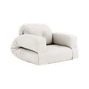 Бяло-бежов фотьойл Hippo - Karup Design