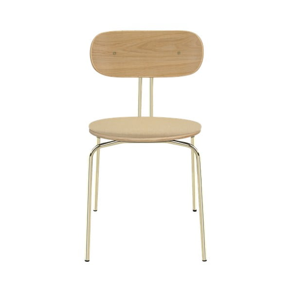 Трапезни столове в бежово-златисто Curious - UMAGE-image-2