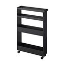 Матово черно стоманен рафт за баня 48x80,5 cm Tower – YAMAZAKI