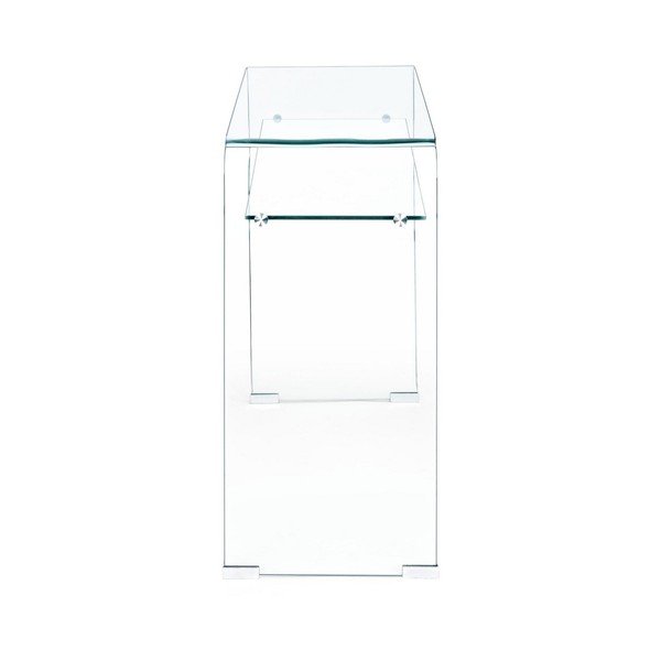 Стъклена конзолна маса 35x110 cm Iride – Bizzotto-image-3