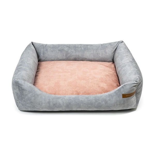 Розово и светлосиво легло за кучета 65x75 cm SoftBED Eco M – Rexproduct