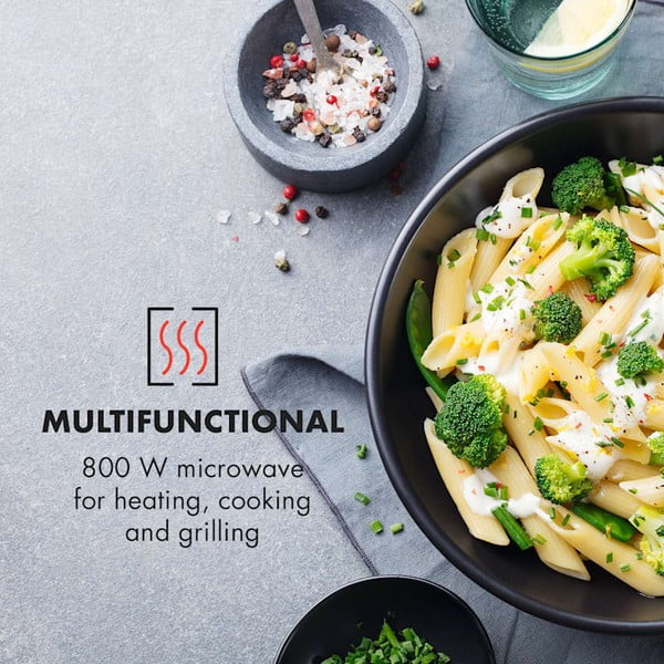 Синя микровълнова фурна Fine Dinesty - Klarstein-image-4