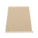 Бежов килим за открито и закрито 60x85 cm Mono Light Nougat – Pappelina