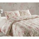Комплект от ватирана покривка за легло и 2 калъфки за възглавници Eponj Home Care Pink, 240 x 220 cm - Mijolnir