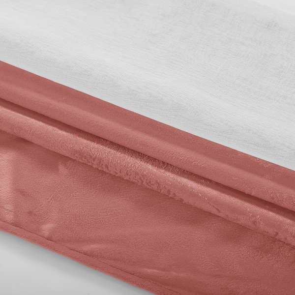 Бяло и кафяво перде Irvelette Eyelets, 140 x 250 cm Irvette Eyelets - AmeliaHome-image-2