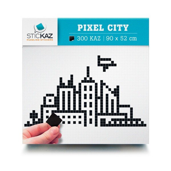 Samolepky Pixel City-image-4