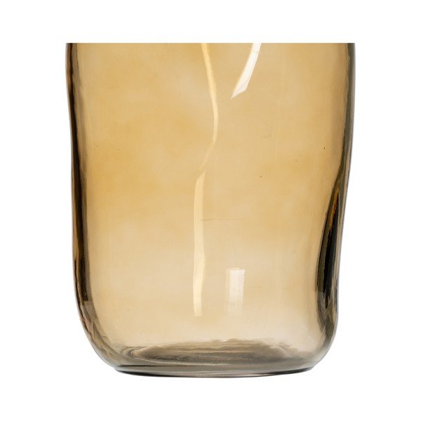 Стъклена ваза в цвят жълта охра (височина 35 cm) Amber – Ixia-image-3