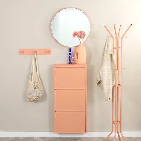 Метална стенна закачалка в цвят сьомга 50 cm Leatherman – Spinder Design-image-1