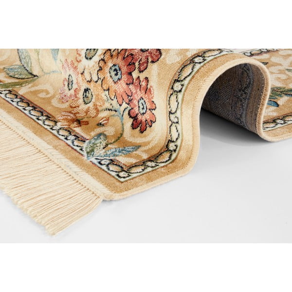 Бежов килим от вискоза 160x230 cm Oriental – Nouristan-image-2