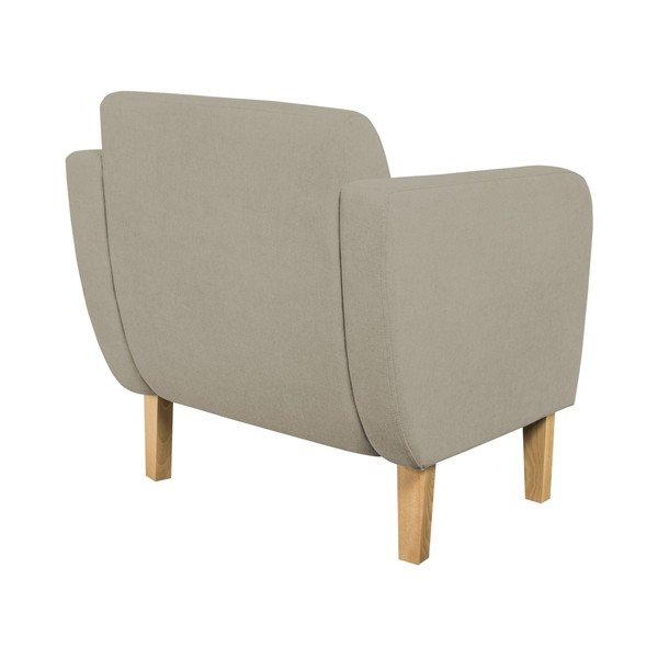Šedohnědé křeslo Kooko Home Swing-image-4
