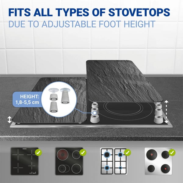 Комплект от 2 стъклени аспиратора с, 52 x 30 cm Slate - Wenko-image-3